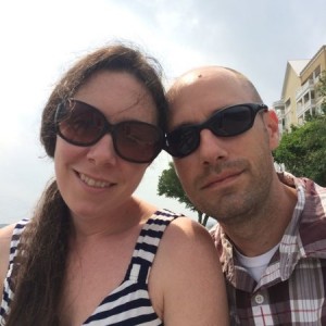 Celebrating our 7th wedding anniversary.