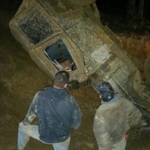 My buddys jeep from saturday night. Happened at haspin acres in indiana