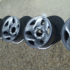 Sprayed Wheels