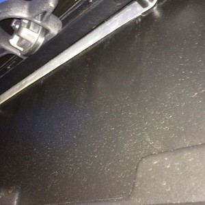 Rail gap on the Access Cover spacers
