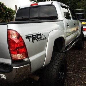 Custom TRD Sticker