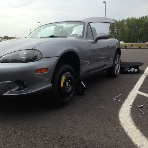 Stupid Ohio potholes.