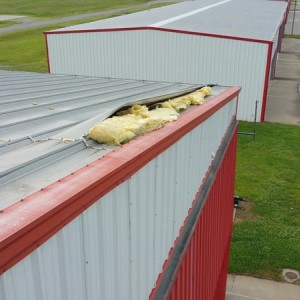 Storm damage from last weekend