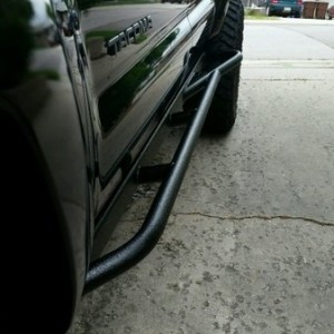 Welded on my new Relentless sliders.