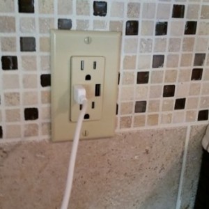 These plugs with usb chargers really are a great idea.