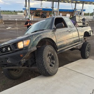 A little rti flex on the drive back from moab