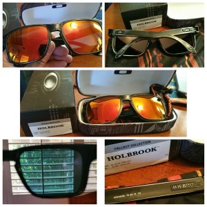 Oakley Hollbrook Black Decay Ruby Iridium