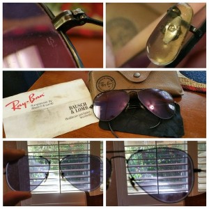 Rayban Aviators Purple Chromax