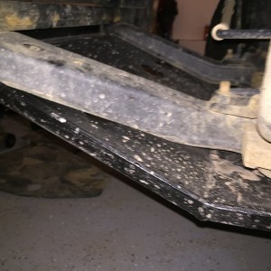 Front skid plate