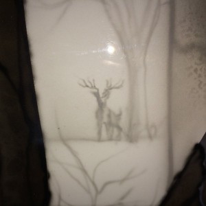It has cute little deer hidden all over it