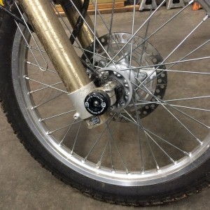 R&G Front axle sliders