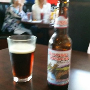 Found Moose Drool on the beer list at Standard Diner in Albuquerque.