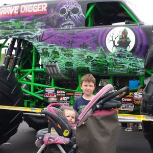 Kids @ Monster Jam 6/19/15