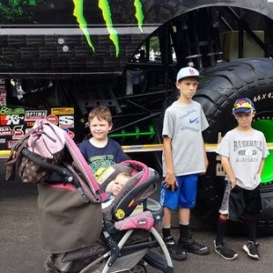 Kids @ Monster Jam 6/19/15