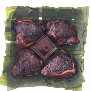 Got 3rd place in a BBQ comp last weekend. Here's our turn in chicken