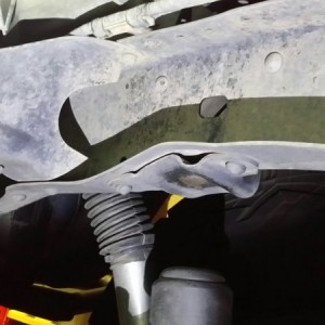 Passenger side frame