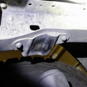 Driver side frame