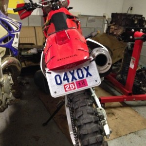 Plate mount basically done, need to hit up Home Depot for some hardware tomorrow.