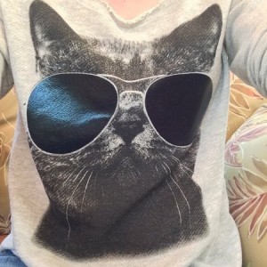 @TashcomerTexas yes :anon: and he's wearing sunglasses :D