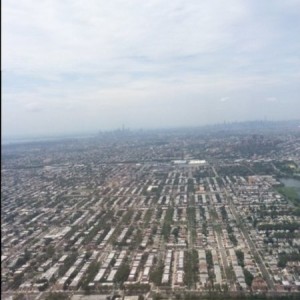 Name that city. Bonus: name the airport we were on final approach for.