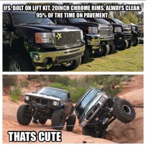 That awkward moment when you're scanning facebook and find your truck in a meme lol
