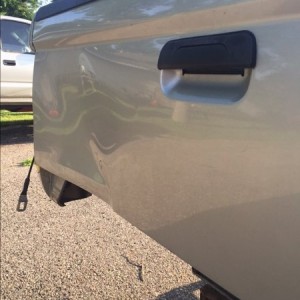I fucking drove over my tailgate when I took it off. I'm pissed.