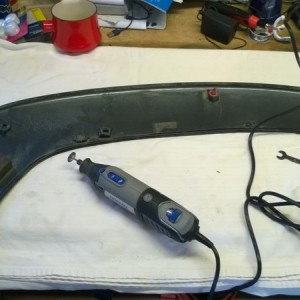 Fender flare repair time