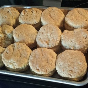 Beer cheddar biscuits