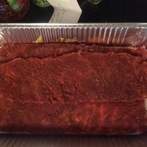Trimmed and rubbed