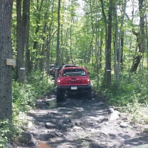 Dan on Topless at Rausch Creek