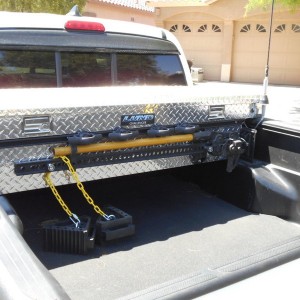 Toolbox, CB Antenna And Jack Mounted