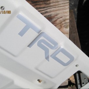 TRD Skid Plate Decal IMG_5936