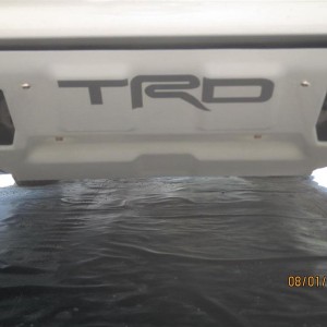TRD Skid Plate Decal IMG_5938