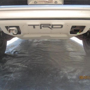 TRD Skid Plate Decal IMG_5939