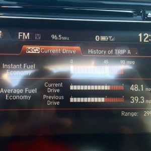 These things aren't completely accurate at all, but still, this is short trips in town. :)