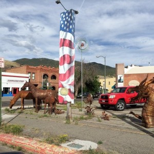 Taco, Merica, and horses. So much awesome in one picture lol
