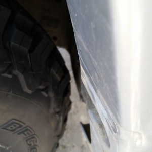 Front tire clearance at full crank