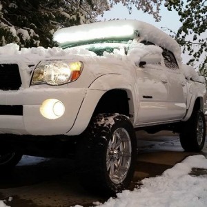 The snow last year