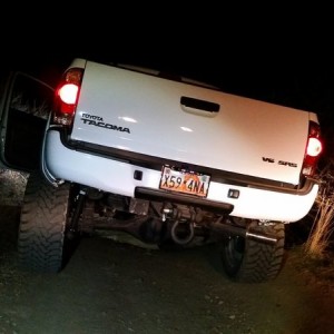 Wheelin by the house
