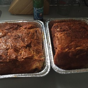 Rubbed down