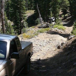 Crater Lake road