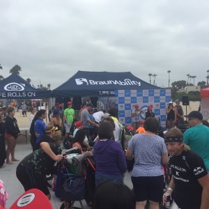 Life rolls on surf event in Huntington Beach