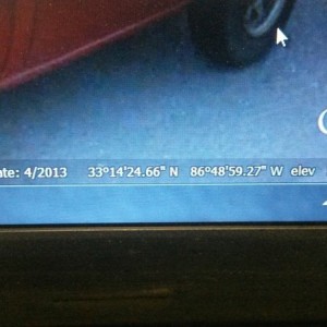 Me being famous on Google earth.