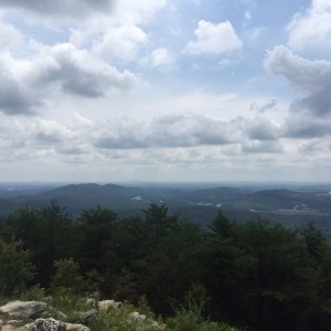On a hike