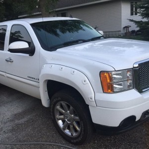 Put some raptor liner'd flares on my Denali. Then I listed it on Craigslist.