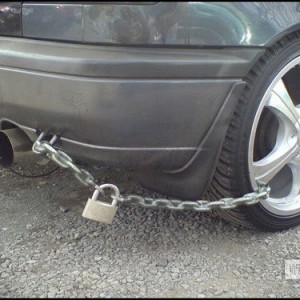 Redneck Wheel Lock