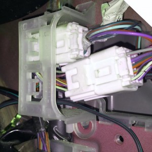 Route Wires Under Harness
