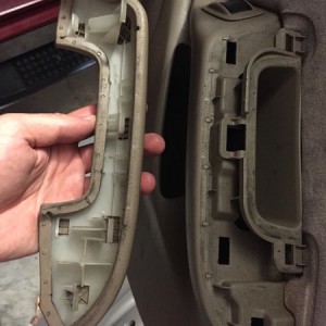 Rear Door Panel Armrest