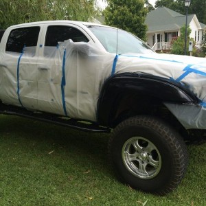 No more white flares....Now all those rock chips will be an easy cover up.