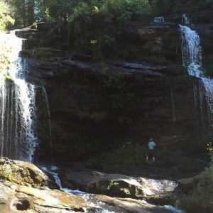 Long Creek Falls. Chattooga river.